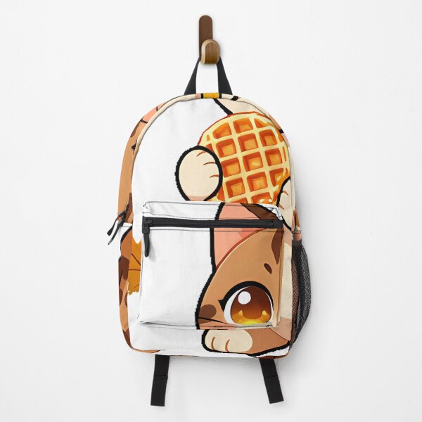 Item preview, Cute Ocicat Cat with Caramel Stroopwafel Icon designed and sold by pumsquare.