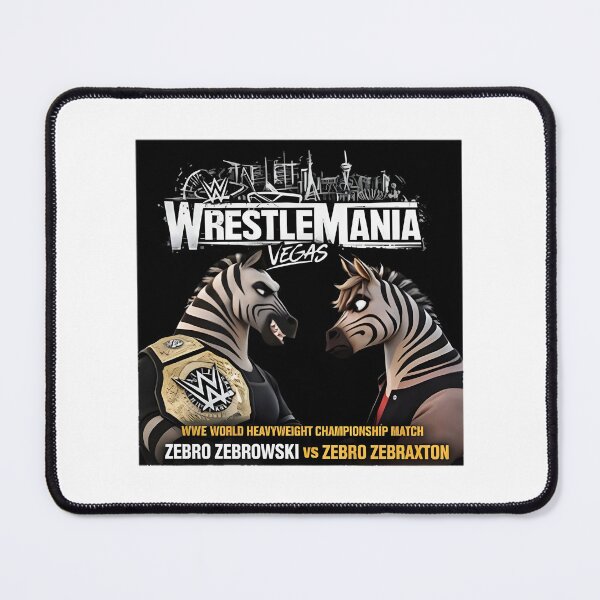 Item preview, Wrestlemania Vegas Zebro Zebrowski Vs Zebraxton | Perfect Gift For You And Friends designed and sold by MOCEF.