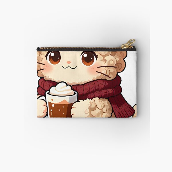 Item preview, Cute Selkirk Rex Cat with Hot Cocoa Icon designed and sold by pumsquare.