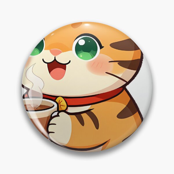 Artikelvorschau, Niedliche Toyger-Katze mit Chai-Tee-Symbol entworfen und verkauft von pumsquare.