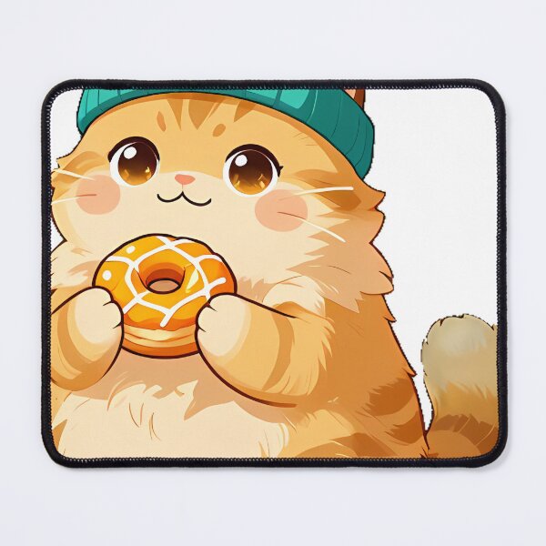 Item preview, Cute Siberian Cat with Pumpkin Donut Icon designed and sold by pumsquare.