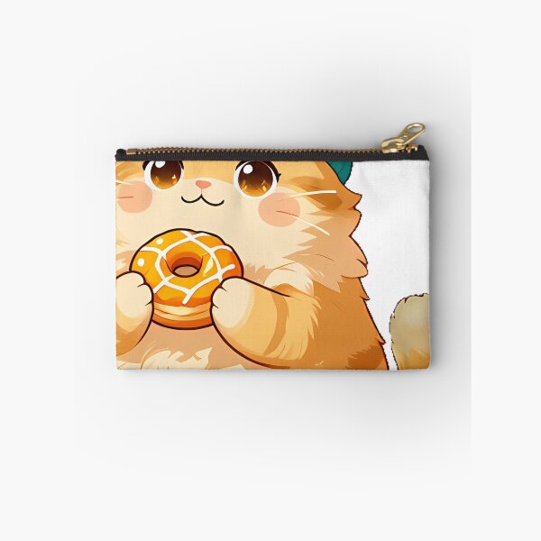 Item preview, Cute Siberian Cat with Pumpkin Donut Icon designed and sold by pumsquare.