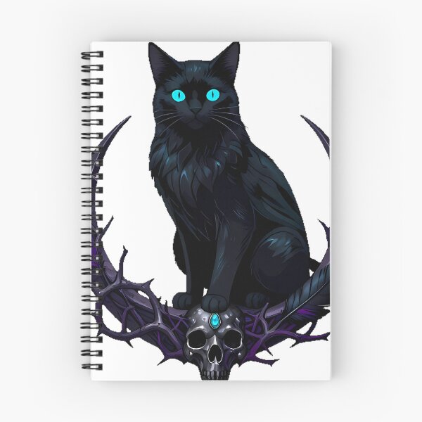 Item preview, Gothic Turquoise Cat Crow Skull Relic designed and sold by IllumeInk.