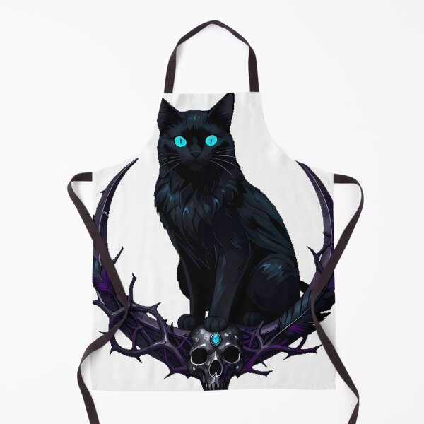 Item preview, Gothic Turquoise Cat Crow Skull Relic designed and sold by IllumeInk.
