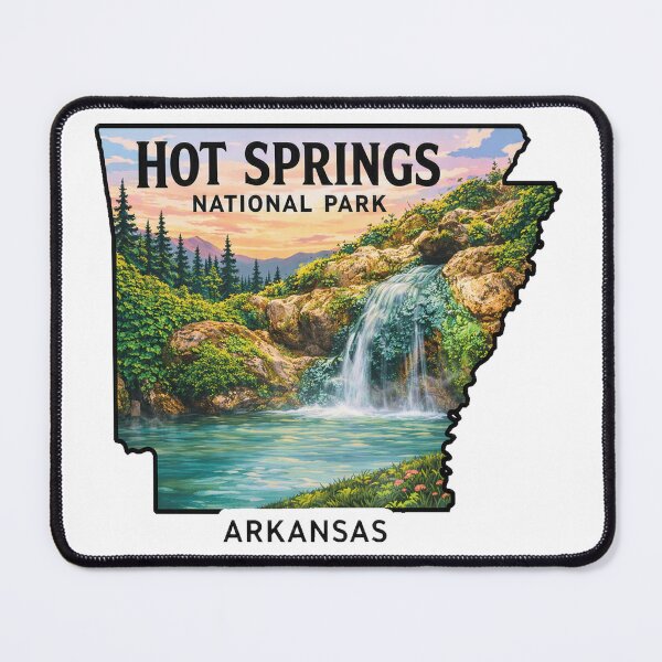 Item preview, Hot Springs National Park designed and sold by ryanapples2.