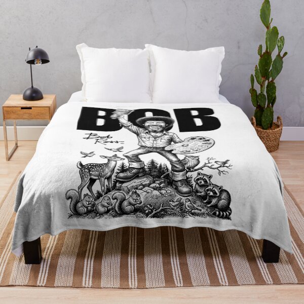 Item preview, Bob Ross Victorious Funny Painter Baby Animals designed and sold by GrandeDuc.