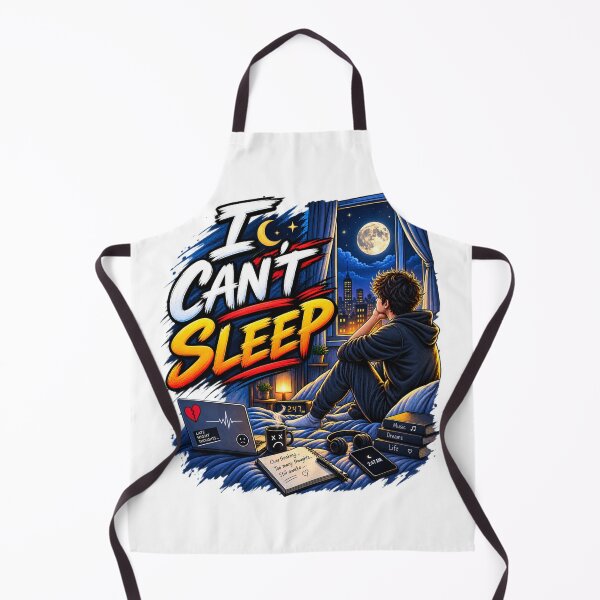 Item preview, I Can’t Sleep – Late Night Thoughts designed and sold by Public Nature View Places.