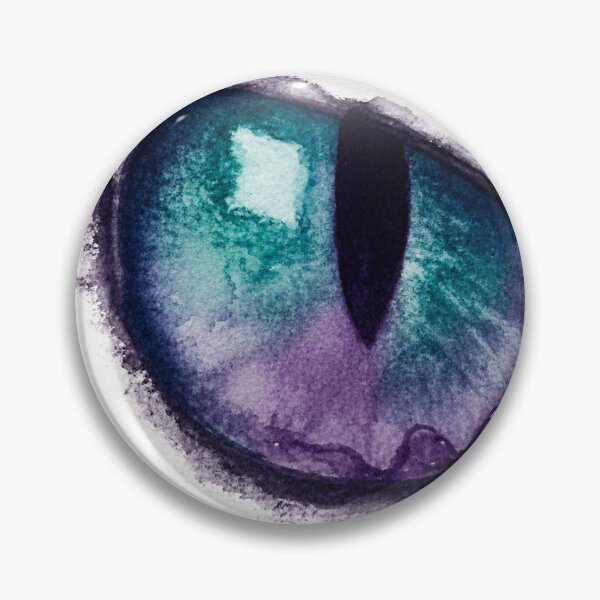 Item preview, Mystical Teal and Purple Cat Eye designed and sold by Lino_1906.