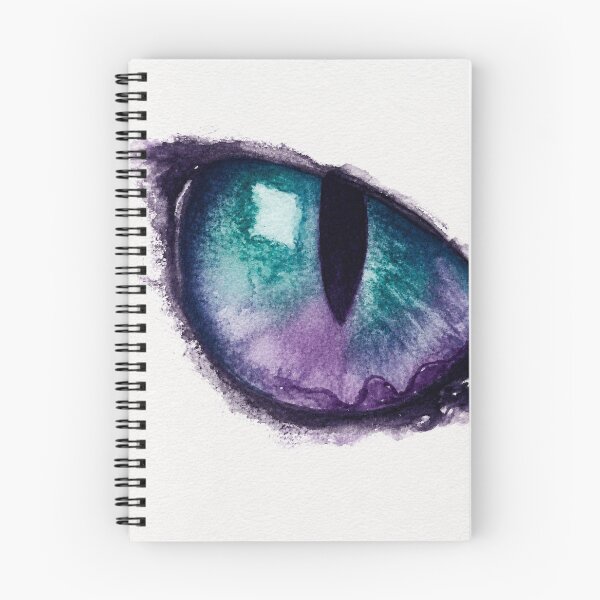 Item preview, Mystical Teal and Purple Cat Eye designed and sold by Lino_1906.