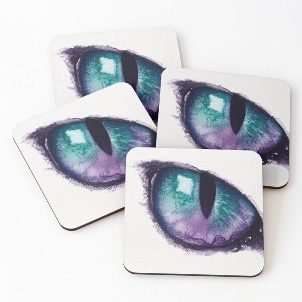 Item preview, Mystical Teal and Purple Cat Eye designed and sold by Lino_1906.