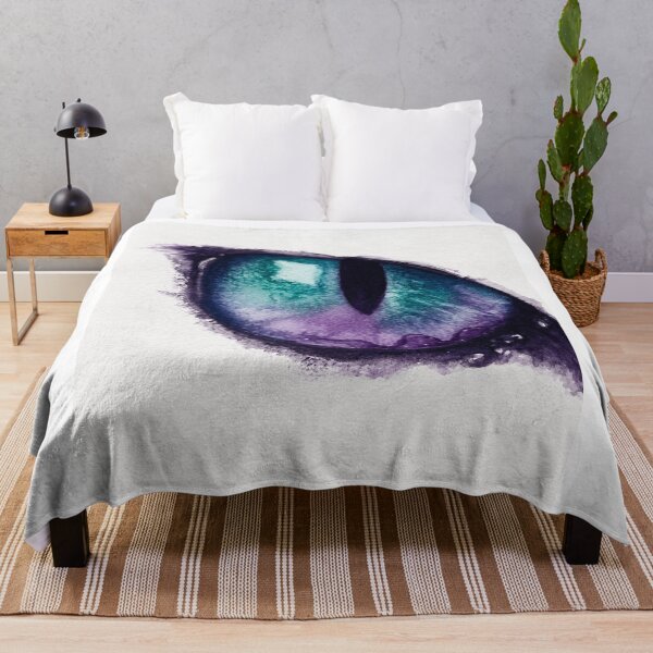 Item preview, Mystical Teal and Purple Cat Eye designed and sold by Lino_1906.