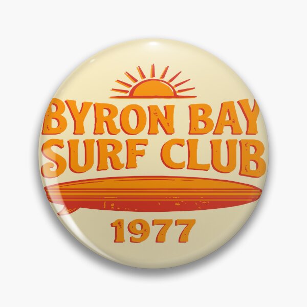 Item preview, Byron Bay Surf Club 1977 Sunrise Typography designed and sold by NUSA NIPA.
