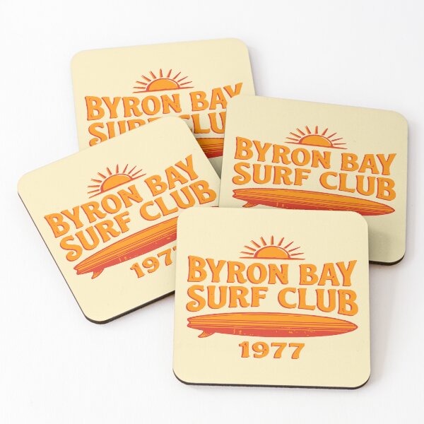 Item preview, Byron Bay Surf Club 1977 Sunrise Typography designed and sold by NUSA NIPA.