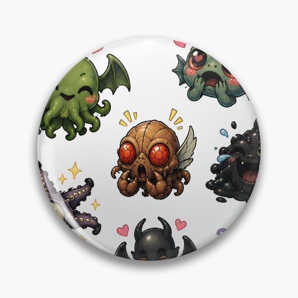 Item preview, Lovecraft Emoji Keyboard Cute Cthulhu Cosmic Horror Creatures designed and sold by Extravanganzza.