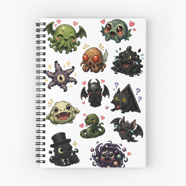 Item preview, Lovecraft Emoji Keyboard Cute Cthulhu Cosmic Horror Creatures designed and sold by Extravanganzza.