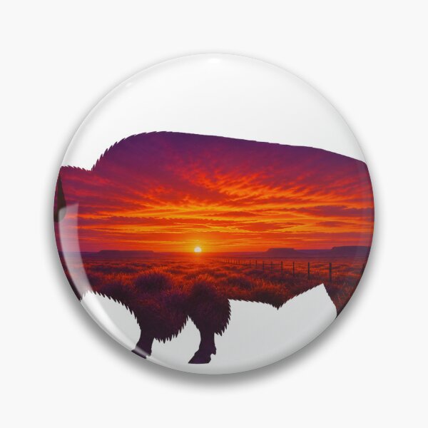 Item preview, Prairie Bison Sunset designed and sold by Swanny's Custom T-shirt and Gift Designs.