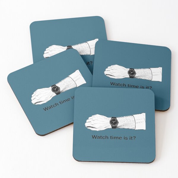 Item preview, Man's Arm with Black Watch - Watch time is it designed and sold by Bondingbonding.