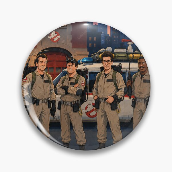 Item preview, Ghostbusters movie Poster  designed and sold by LuluLeb.