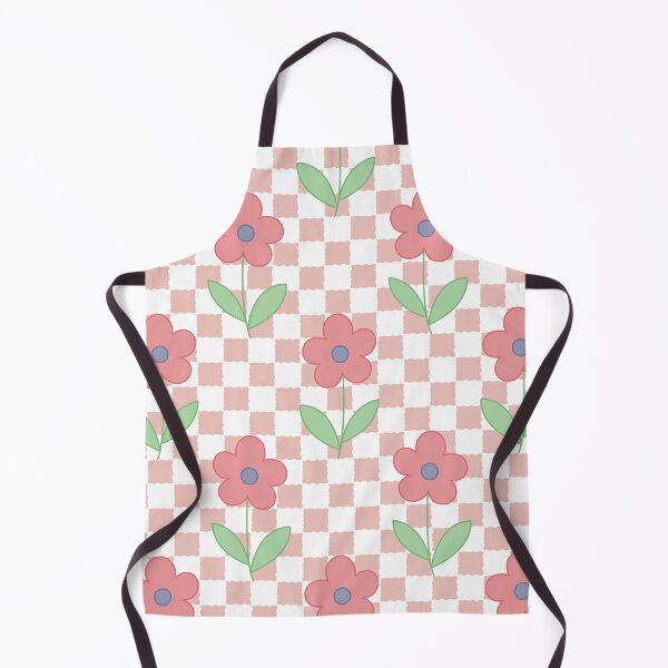 Item preview, Cute Pink Daisy Floral Seamless Checkerboard Pattern designed and sold by prapapon.