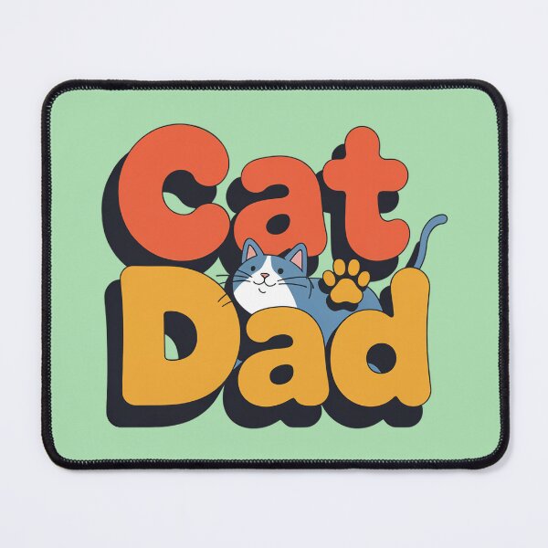 Item preview, Cool Cat Dad Tee designed and sold by JebliDesign.