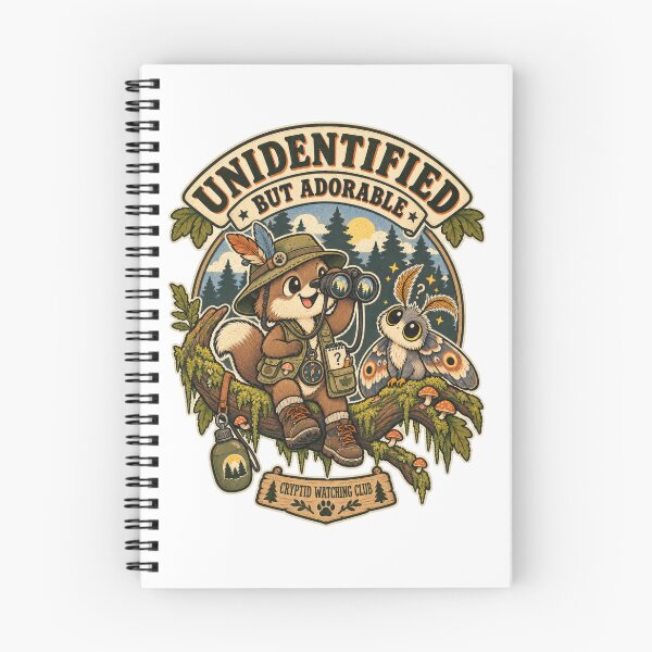 Item preview, Unidentified But Adorable Cryptid Watching Club designed and sold by Trendy-Artistry.