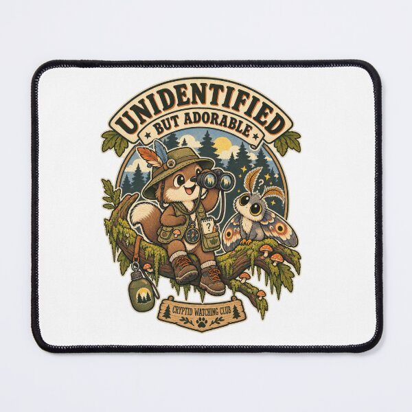 Item preview, Unidentified But Adorable Cryptid Watching Club designed and sold by Trendy-Artistry.