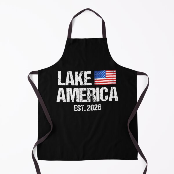 Item preview, Lake America Est 2026 Patriotic Vintage Design designed and sold by LouisaOReilly.