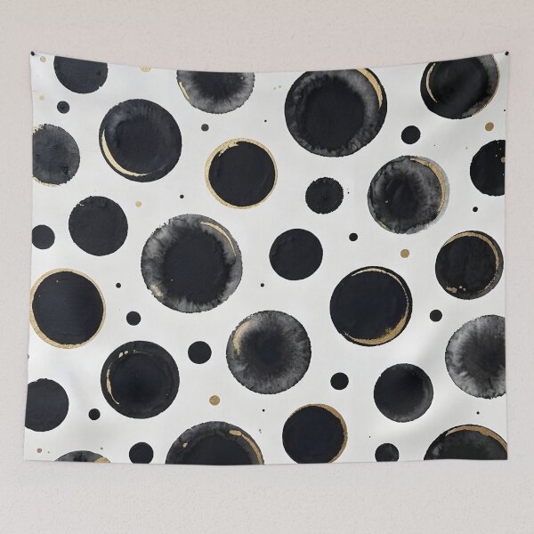 Item preview, Black and White Polka Dot  designed and sold by GraphicsClub.