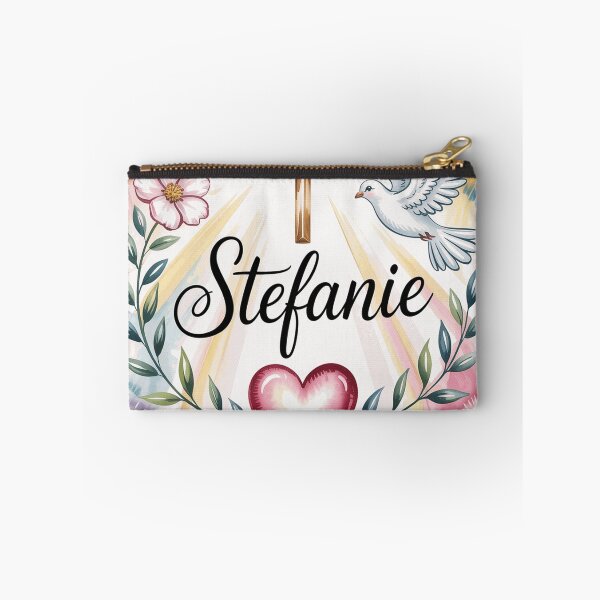 Item preview, Stefanie Christian Cross Dove Floral Faith Art designed and sold by NorcrossPENCIL.