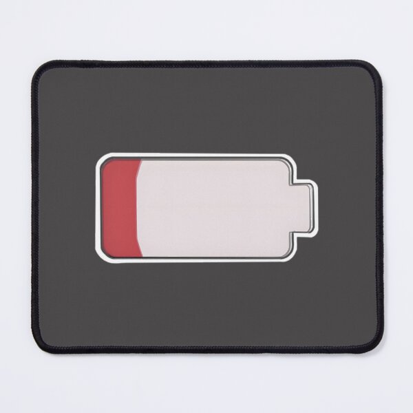 Item preview, Low Battery Warning: Tired & Drained Mood Graphic | Best Buy designed and sold by YaBoyAnt.