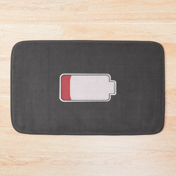 Item preview, Low Battery Warning: Tired & Drained Mood Graphic | Best Buy designed and sold by YaBoyAnt.