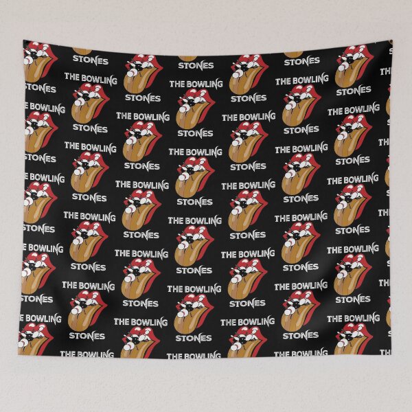 Item preview, The bowling Stones Funny american Strike Bowling Star  designed and sold by Adiarguelles.