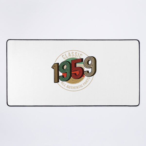 Item preview, 1959 Classic All Authentic Parts – Vintage Automotive Retro Badge Design designed and sold by GraymanGraphic.