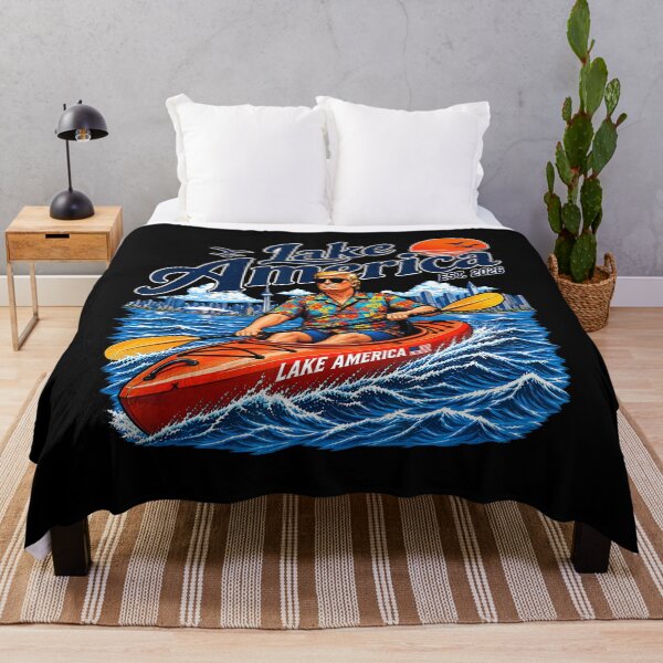 Item preview, Lake America Est 2026 Trump Patriotic Vintage Design designed and sold by LouisaOReilly.