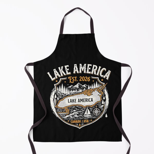Item preview, Lake America Ontario USA Canada Funny Graphic Design designed and sold by HayleePacoch.