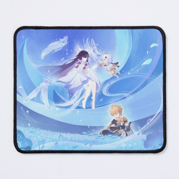 Item preview, Columbina, Aether and Paimon designed and sold by Lauwuuh.