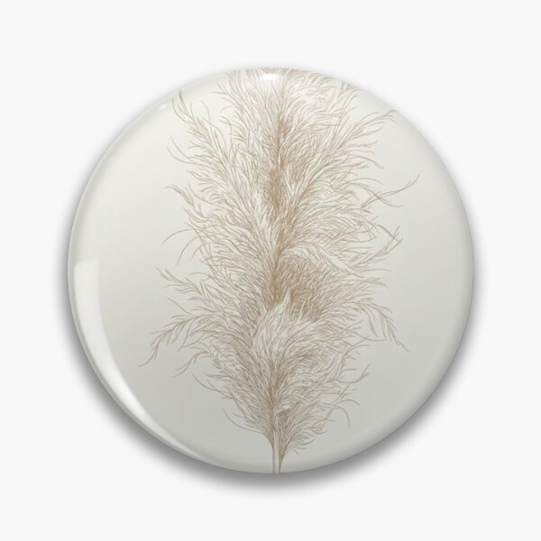 Item preview, Dried Pampas Grass | Minimalist Neutral Line Illustration designed and sold by Zaramodo.