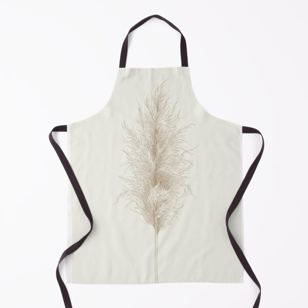Item preview, Dried Pampas Grass | Minimalist Neutral Line Illustration designed and sold by Zaramodo.