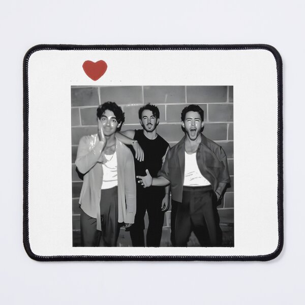 Item preview, Funny I Heart Hot Dads Boy Band Fan Retro Black And White Photo Design | Limited Edition designed and sold by Pechanart.