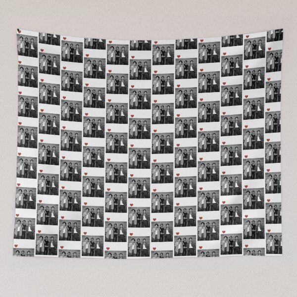 Item preview, Funny I Heart Hot Dads Boy Band Fan Retro Black And White Photo Design | Limited Edition designed and sold by Pechanart.