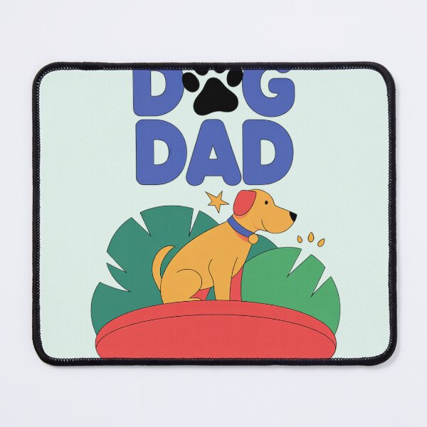 Item preview, Dog Dad Paw Print designed and sold by JebliDesign.