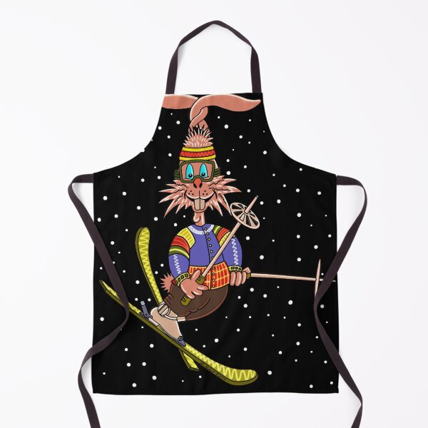 Item preview, Skiing Bunny Rabbit designed and sold by Jonsmartdesigns.
