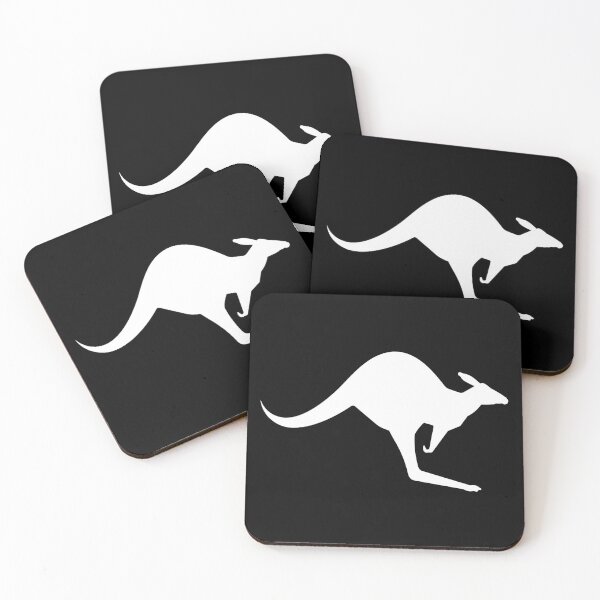 Item preview, Kangaroo Icon White designed and sold by sifis.