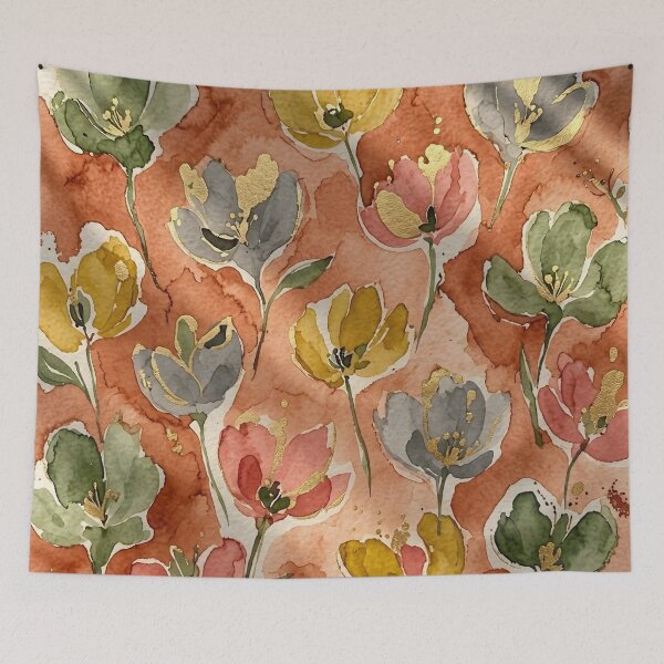 Item preview, Retro Floral  designed and sold by GraphicsClub.