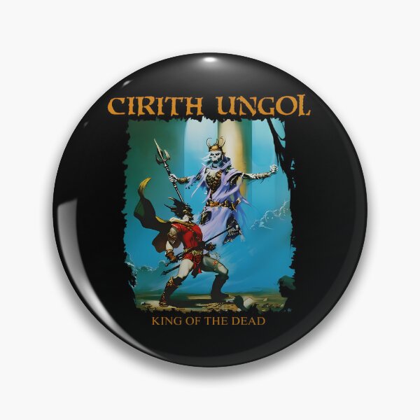 Item preview, Cirith Ungol King Of The Dead Heavy Metal Album Cover designed and sold by PeyronnelArt.