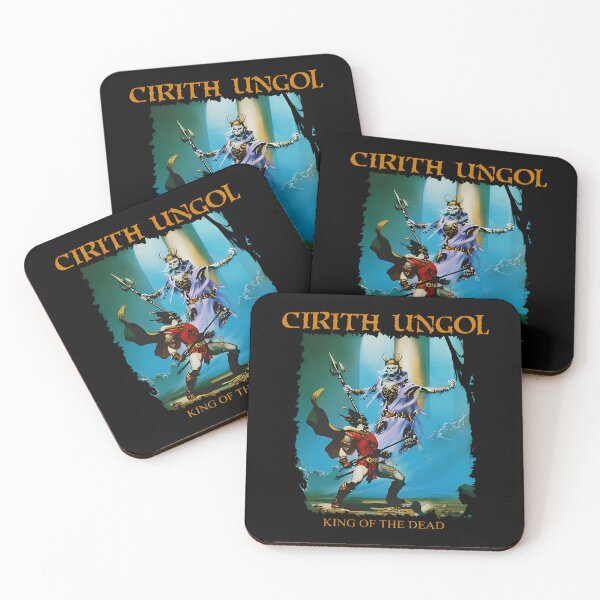 Item preview, Cirith Ungol King Of The Dead Heavy Metal Album Cover designed and sold by PeyronnelArt.