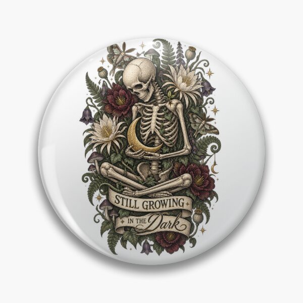 Item preview, Still Growing in the Dark Skeleton designed and sold by Trendy-Artistry.