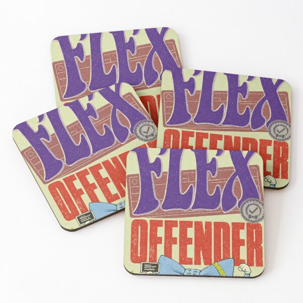Item preview, REGISTERED FLEX OFFENDER designed and sold by BetterDaysDept.