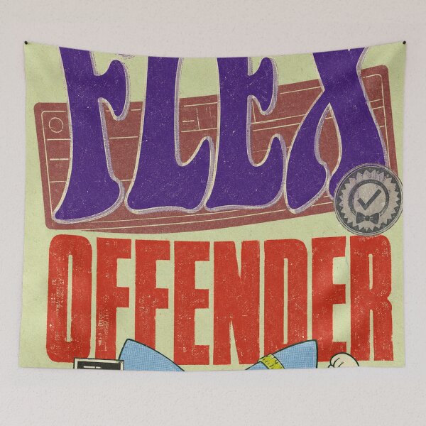 Item preview, REGISTERED FLEX OFFENDER designed and sold by BetterDaysDept.