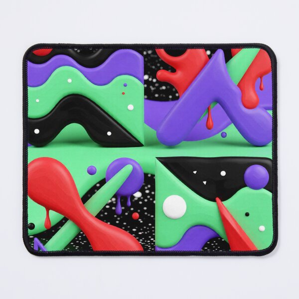 Item preview, dripping dimensions C colorful geometric abstract design designed and sold by SmashingDeals.